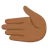 Leftwards Hand: Medium-Dark Skin Tone