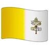 Flag: Vatican City Emoji 🇻🇦 image - WhatsApp style