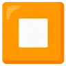 정지를위한 블랙 스퀘어 Emoji ⏹ image - Google Noto Color style