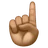 Index Pointing Up: Medium Skin Tone
