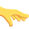 Palm Down Hand Emoji 🫳 image - Twitter / X (Twemoji) style