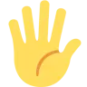 Hand With Fingers Splayed Emoji 🖐 image - Twitter / X (Twemoji) style
