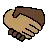Handshake: Medium Skin Tone, Dark Skin Tone
