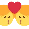 Kiss Emoji 💏 image - Twitter / X (Twemoji) style