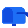 Emoji Mailbox chiusa con bandiera abbassata 📪 image - Tossface style