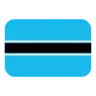 Flag: Botswana Emoji 🇧🇼 image - Tossface style