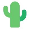 Emoji Cactus 🌵 image - Tossface style