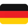 Flag: Germany Emoji 🇩🇪 image - Twitter / X (Twemoji) style