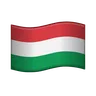 Flag: Hungary Emoji 🇭🇺 image - Telegram style