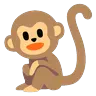 ลิง Emoji 🐒 image - Google Noto Color Animated style