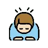 Man Bowing: Light Skin Tone Emoji 🙇🏻‍♂️ image - OpenMoji style