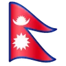 Flag: Nepal Emoji 🇳🇵 image - Samsung style