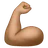 Flexed Biceps: Medium Skin Tone