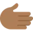 Rightwards Hand: Medium-Dark Skin Tone