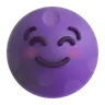 Księżyc w nowiu z twarzą Emoji 🌚 image - Microsoft 3D Fluent style