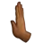 Leftwards Pushing Hand: Medium-Dark Skin Tone