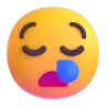 ใบหน้าง่วงนอน Emoji 😪 image - Microsoft 3D Fluent style