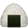 Rice Ball Emoji 🍙 image - Apple style