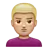 Man Pouting: Medium-Light Skin Tone