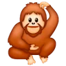 ลิงอุรังอุตัง Emoji 🦧 image - Samsung style