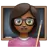 Woman Teacher: Medium-Dark Skin Tone