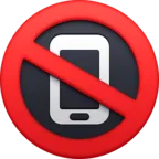 휴대 전화 없음