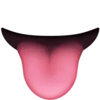 Tongue Emoji 👅 image - Facebook Meta style