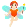 Fairy: Light Skin Tone Emoji 🧚🏻 image - Google Noto Color style