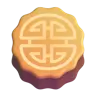 Mondkuchen Emoji 🥮 image - Microsoft 3D Fluent style