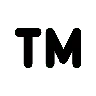 商标标记 Emoji ™ image - OpenMoji style