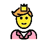 Prinz Emoji 🤴 image - OpenMoji style