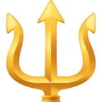 สัญลักษณ์ตรีศูล Emoji 🔱 image - Facebook Meta style