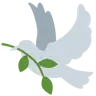 Colombe de la paix Emoji 🕊 image - Twitter / X (Twemoji) style