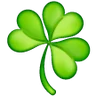 Shamrock Emoji ☘ image - Samsung style