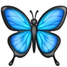 Butterfly Emoji 🦋 image - Samsung style