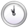 Saat yüz onbir oclock Emoji 🕚 image - Samsung style