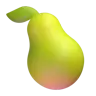 Emoji Pera 🍐 image - Microsoft 3D Fluent style