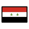 Flag: Syria Emoji 🇸🇾 image - OpenMoji style