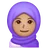 Woman With Headscarf: Medium Skin Tone