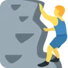 Man Climbing Emoji 🧗‍♂️ image - Twitter / X (Twemoji) style