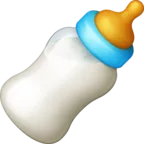 奶瓶 Emoji 🍼 image - Facebook Meta style