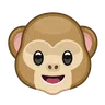 Emoji Faccia di scimmia 🐵 image - Telegram style