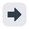 Right Arrow Emoji ➡ image - Tossface style