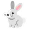 Lapin Emoji 🐇 image - Google Noto Color style