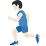 Man Running: Light Skin Tone Emoji 🏃🏻‍♂️ image - Twitter / X (Twemoji) style