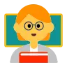Teacher Emoji 🧑‍🏫 image - Tossface style