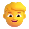 Junge Emoji 👦 image - Microsoft 3D Fluent style