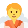 Emoji Persona In Steamy Room 🧖 image - Twitter / X (Twemoji) style