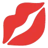 Kiss Mark Emoji 💋 image - Google Noto Color Animated style