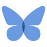 Butterfly Emoji 🦋 image - Tossface style